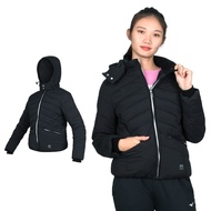 FIRESTAR 女拆帽鋪棉外套(刷毛 保暖 連帽外套 防潑水 防風 風衣【03391403】≡排汗專家≡