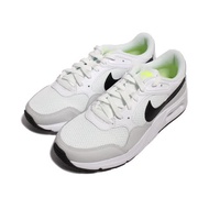 NIKE 男 NIKE AIR MAX SC 氣墊緩震休閒經典復古鞋 白螢光綠 - CW4555105
