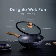 Delighto 30cm Deep Fry Wokpan 1009