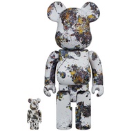 Medicom Toy Bearbrick Bearbrick Jackson Pollock Studio Splash 100% &amp; 400%