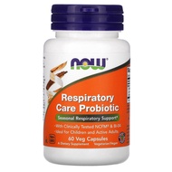 ✅Ready Stock✅Now Foods, Respiratory Care Probiotic, 60 Veg Capsules