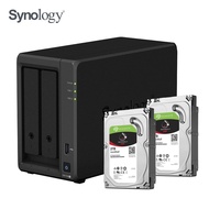 【優惠組合】Synology DS720+ 網路儲存伺服器 [不含硬碟]+Seagate【IronWolf】2TB NAS硬碟