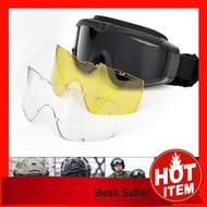 On Sales Military Airsoft Tactical Goggles Shooting Glasses Motorcycle Windproof Wargame Goggles (J1460-6)