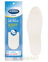 Dr. Scholl's Air-Pillo 加拿大製 雙層柔軟緩衝散熱鞋墊 1對 平行進口 男女適用