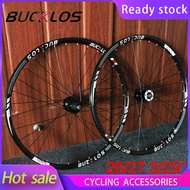 BUCKLOS 26 27.5 29 Inch Wheel Set Mountain Bike Aluminum Alloy Wheelset Quick Release 6-Bolt Disc Brake Wheels Cycling Parts