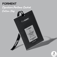 [FORMENT] Signature Perfume Sachet 1ea / Cotton hug perfume clothes car closet fragrance fragrant forment perfume korea