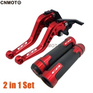 For HONDA CB150R CB500X/ F Modified CNC Aluminum 6-stage Adjustable Brake Clutch Lever with Handlebar Protect Guard Set
