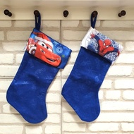 Disney Christmas Socks Emboss Christmas Gift Decoration Christmas Gift - Cars