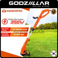 [NEW] DAEWOO 350W Electric Grass Trimmer DGT350-25 Grass Cutter Mini Lawnmower Mesin Potong Rumput
