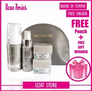 MS Glow Paket Acne Series Untuk Jerawat Bruntusan