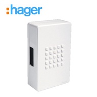 Hager Wired XC001 Mechanical Ding Dong Door Bell
