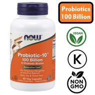 Now Foods, Probiotic-10, 100 Billion, 60 Veg Capsules