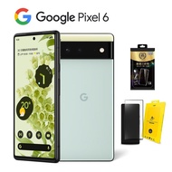 【快速出貨】Google Pixel 6 8G/256G(海沫色)(5G)【軍盾殼套玻保】