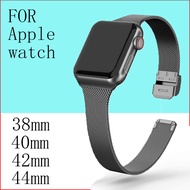 Milanese LOOP STRAP for Apple Watch band 5 44mm 40mm I Watch band 42/38mm สแตนเลสสร้อยข้อมือโลหะ Apple Watch 5 4 3 2 1