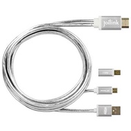 廣鼎INTOPIC MHL 2.0影音傳輸線 CB-MHL-02-N【福利品】