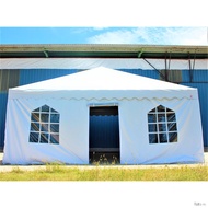 ☍✠❅Pyramid Design 20' x 20' Canvas Only Canopy Tent Roof Top Kanvas Saja Korea UV Bumbung Khemah Kanopi Piramid 20 kaki