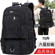 Camel Decathlon Decathlon new large travel backpack backpack outdoor climbing package male female waterproof tourism campaign work