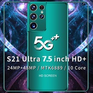 ♘โทรศัพท์มือถือSansumg S21 Ultra สมาร์ทโฟน100％ล่าสุดโทรศัพท์มือถือ7.5นิ้วจอใหญ่โทรศัพท์มือถือ512Gมือถือราคาถูก✤