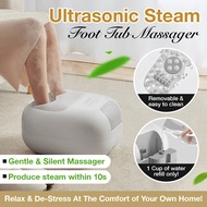 【HOT Promotion! Best Mothers Day Gift! 】 Ultrasonic Foot Steam Tub Massager / foot bath massager with heat / electric foot spa bath massager / foot massage machine / foot massager tub / christmas gift / Mother’s day gift / present