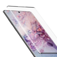 三星 Note10 高清 半膠 曲面黑 9H鋼化膜玻璃膜 保護貼 (Note10保護貼 )