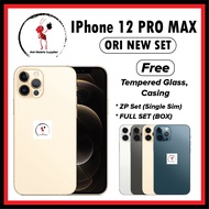 Ant Iphone 12_Pro Max 128/256/512GB (ZP Set) New Condition Original Import (can collection KL Area) Free Tempered Glass & Silicone Case Fon Murah