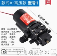 電動噴霧器徽源12v水泵電動噴霧器水泵電機小馬達配件高壓自吸泵隔膜泵LX 雙十一預購