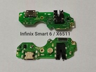 Flexible Charger Infinix Smart 6 X6511 ORIGINAL Fleksibel Flexibel Papan Konektor Cas PCB Board Casan