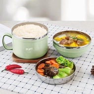 保溫飯盒-304不銹鋼保溫飯盒兒童便當盒學生餐盒上班族快餐杯帶蓋碗飯缸