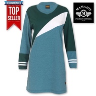 BEST SELLER! NEW! Muslimah Women Long Sleeve Cotton Tshirt Dress Blouse Suit Maternity Nursing Top Wear Couple Big Plus Size Baju Jubah Kemeja T Shirt Ibu Hamil Labuh Wanita Perempuan Abaya Lengan Panjang Murah Viral ODEEN FM501 (PROGREEN) by MAMAJOY