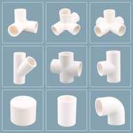 1Pc 20 25 32Mm White PVC Pipe Connector Straight Elbow Tee Cross Joints Water Pipe Adapter 3 4 5 6 Ways Joints