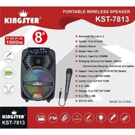 KINGSTER KST-7813 karaoke bluetooth speaker