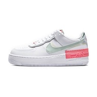 Nike Air Force 1 Shadow 女鞋 白色 綠色 粉色 AF1 運動 休閒鞋 CI0919-112
