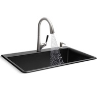 Kohler Neoroc All-in-One 廚房水槽龍頭組