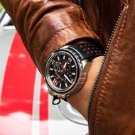 【BOMBERG】炸彈錶 BOLT-68 復刻黑紅計時手錶(BS45CHSP.061-1.11)