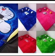 SURPET KASUR BULU KARAKTER TEBAL SURPET KARAKTER MURAH SURPET KARAKTER 2 BANTAL 1 GULING SURPET BULU TEBAL SURPET KUALITAS PREMIUM