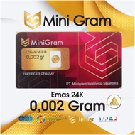 EMAS MINIGRAM 0,002 Gram / Minigram 0.002 Gram BABY GOLD | Babygold Logam Mulia Merchandise 24 Karat