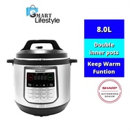 Pressure cooker Sharp Pressure Cooker KQA60RD (6.0L)/ KQ809ST (8.0L)