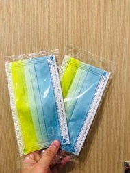 彩色漸層拋棄式口罩 非醫療款(2入)