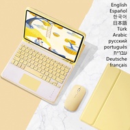 [WY] คีย์บอร์ดเมาส์ทัชแพด,สำหรับ iPad Mini 5 2019แท็บเล็ตเคสรัสเซียแป้นพิมพ์ภาษาเกาหลีญี่ปุ่นอาหรับสำหรับ iPad Mini 5 4 3 2 1