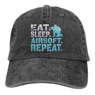 Eat Sleep Airsoft Repeat Fashion Snapback Cap Friend Gift