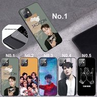 เคสโทรศัพท์นิ่มสำหรับ iPhone 13 11 Mini 7 + 8 + 6S 7 8 Plus ซิลิโคน44SF GOT7 Jackson Wang