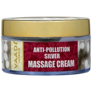 Vaadi Herbals Silver Massage Cream - Pure Silver dust &amp; Rosemary Oil,50 gms