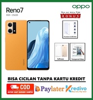 Oppo Reno 7 4G Ram [8GB/256GB] - Cicilan Tanpa Kartu Kredit + Paket 3 Acc ( Original, Garansi Resmi, Bisa COD, Sale, Discount, Promo, HP murah, Fast Charging)