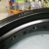 TAKASAGO RACING RIM 3.50 x 17 - BLACK