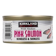 Kirkland Signature 科克蘭 阿拉斯加去皮去骨鮭魚罐頭 170公克 X 6入