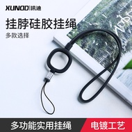 XUNDD สายคล้องโทรศัพท์มือถือสำหรับผู้หญิงสายคล้องคอสายเดี่ยวแบบสั้นสำหรับ Huawei สายคล้องข้อมือ Xiaomi สายซิลิโคนเหลวสายคล้องกันหายสำหรับ VIVO สายคล้องคอแบบสั้นสำหรับ iPhone รุ่นผู้ชายและผู้หญิงสายคล้องห่วงคล้องมือสายคล้องซิลิโคน