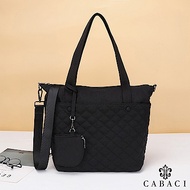 CABACI 輕量菱格車線拖特包