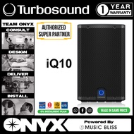Turbosound iQ10 2500-Watt 10" Powered Speaker (iQ-10 / iQ 10)