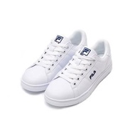 【FILA】CourtDeluxe 中性綁帶運動鞋-白(4-C117V-113)