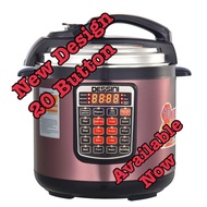 20 Button new version DESSINI 6L&8L PRESSURE COOKER(15Button/20Button)